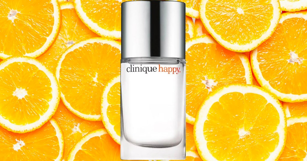 happy orange perfume with oranges