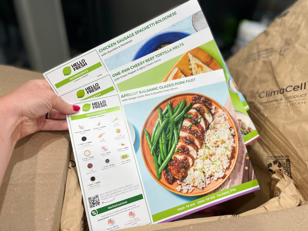 Hottest Hello Fresh Promo Code Score 18 Free Meals & More!