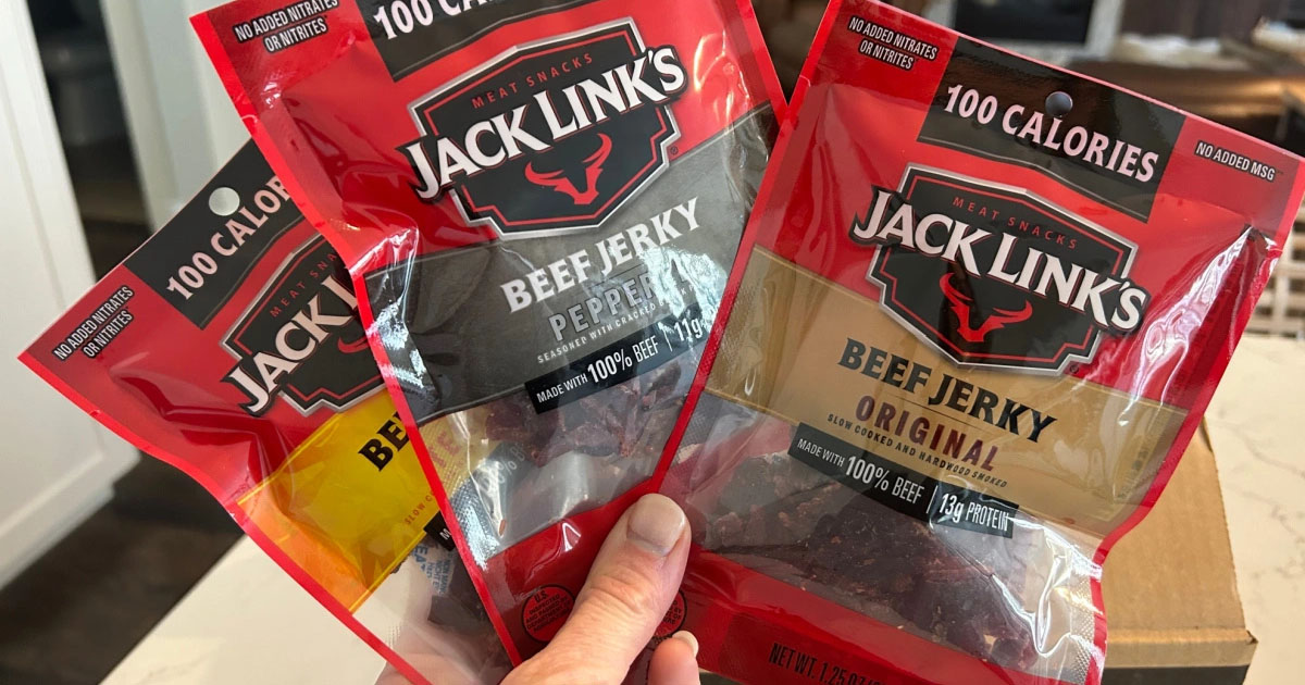 Jack Link’s Beef Jerky 15-Count Bags Only $18.64 Shipped on Amazon (Just $1.24 Each!)