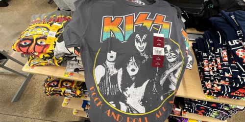 Graphic Tees from $8.98 at Walmart | Bands, Disney, & More!