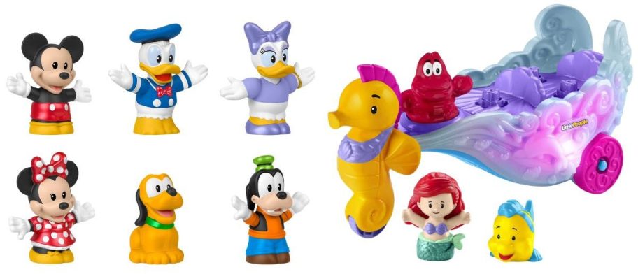 two Fisher-Price Little People Disney sets