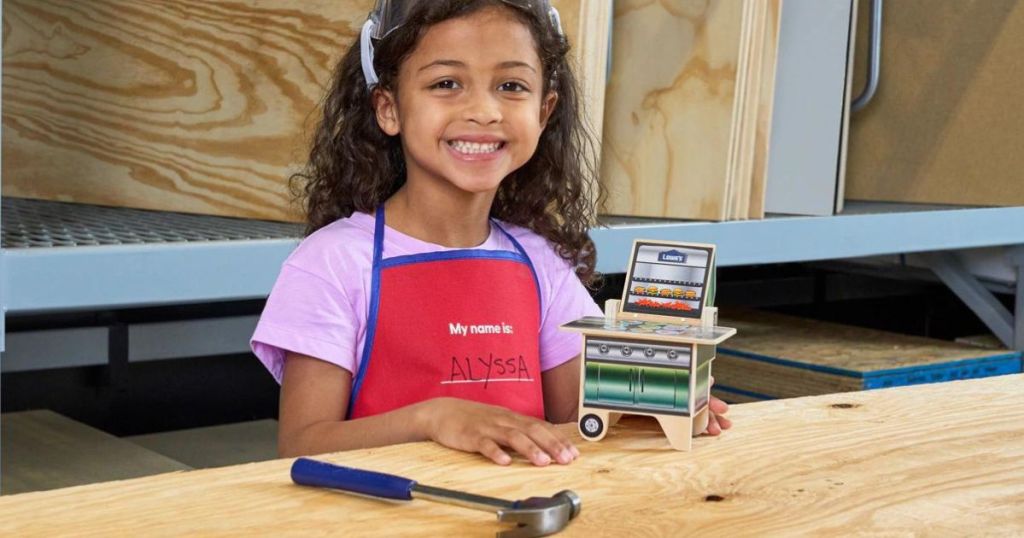 Free Lowe's Kids Register Now for New Project!