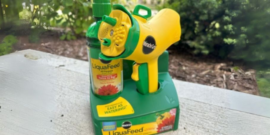 Miracle-Gro LiquaFeed Plant Food Starter Kit Only $6.92 Shipped for Prime Members