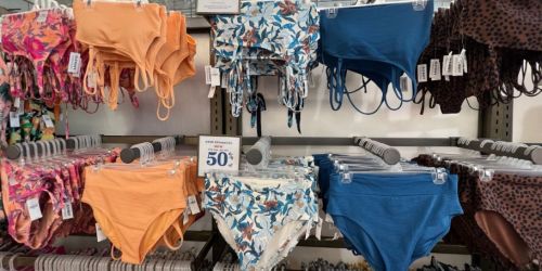 50% Off Old Navy Swimsuits | Styles from $7.49 for the Whole Family!