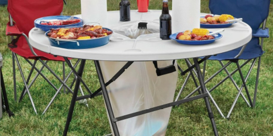 Outdoor Cookout Tables Only $88 Shipped on Walmart (Perfect for Crawfish Boils, Camping & More)