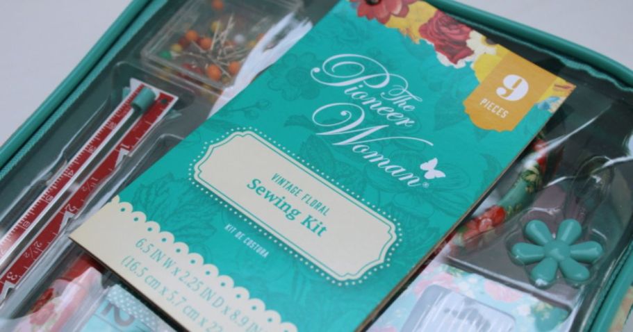 WOW! Pioneer Woman Sewing Kits Just $9.97 on Walmart.com (Regularly $18)