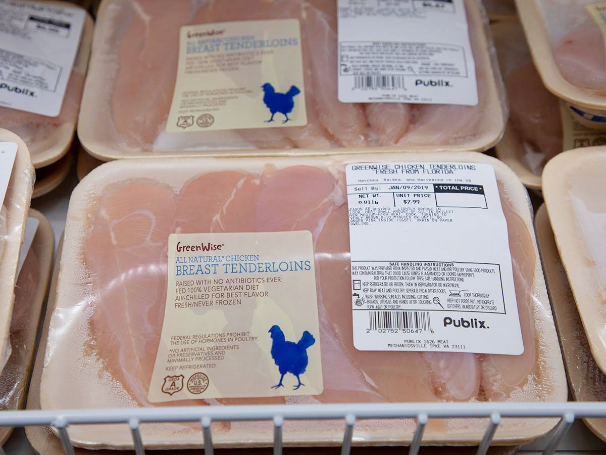 Publix greenwise chicken breast packages