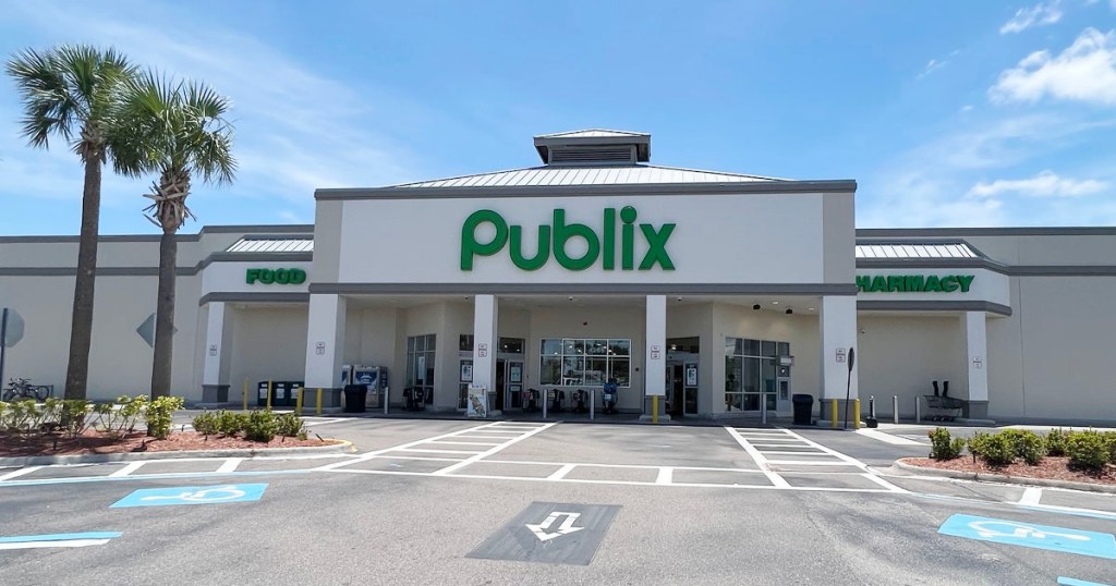 front of publix grocery store