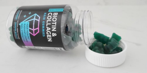 Raw Science Biotin & Collagen Gummy Vitamins 60ct Just $9 Shipped on Amazon | Hair, Skin, & Nail Health
