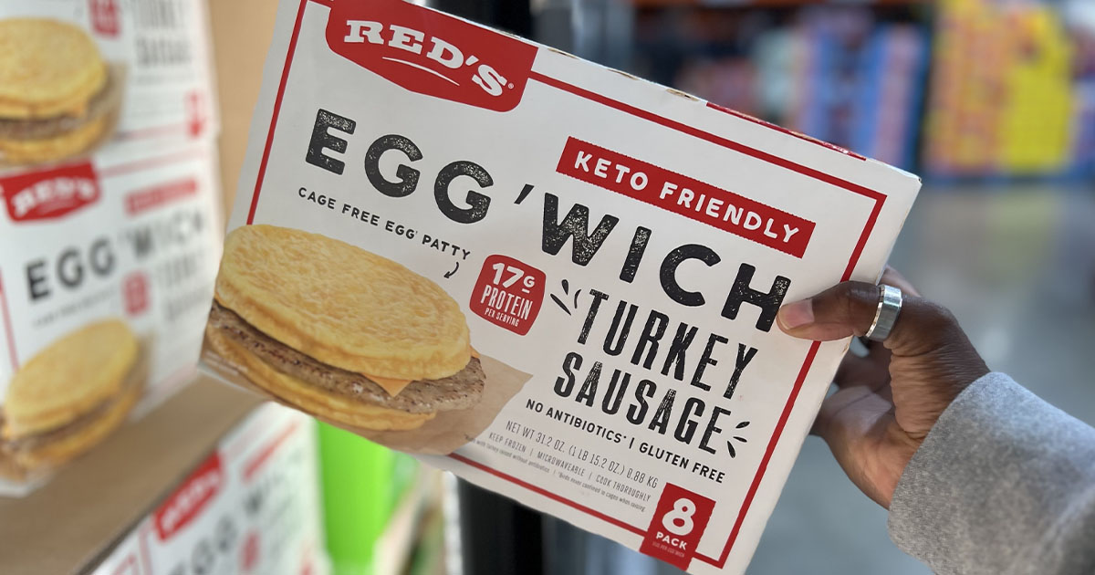 Costco Sells the Popular Eggwich, Keto-Friendly Breakfast Option & Only $11.49 for 8-Pack!