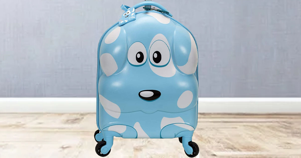 WOW! Up to 75% Off Kids Rockland Luggage Carry-On + Free Shipping on Amazon