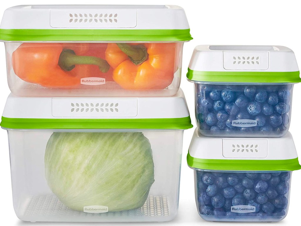 Rubbermaid Storage Containers 8Piece Set Just 22.99 on Amazon (Regularly 34) Hip2Save