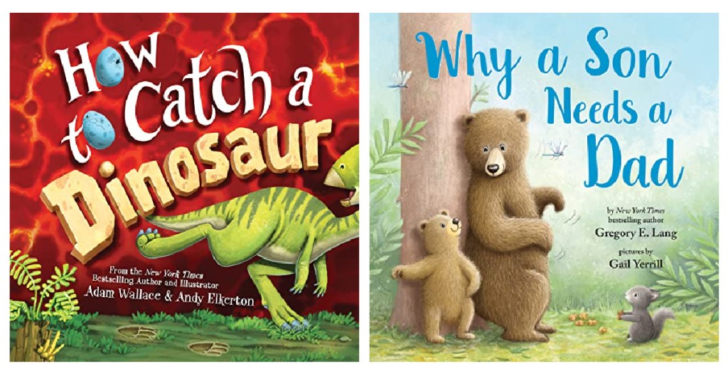 stock images of how to catch a dinosaur and why a son needs a dad hardcover books