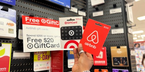 FREE $20 Target Gift Card w/ $200 Airbnb Gift Card Purchase (AWESOME for Summer Travel!)
