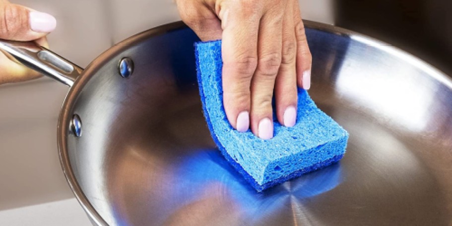 Amazon Basics Sponges 6-Pack Only $2.53 Shipped (Non-Scratch Or Heavy Duty)