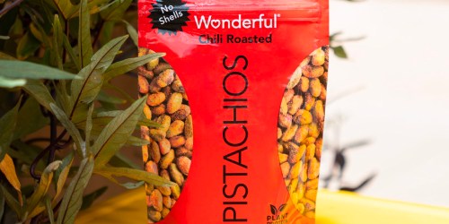 Wonderful Pistachios No Shell 5.5oz Bags Only $3.69 Shipped on Amazon
