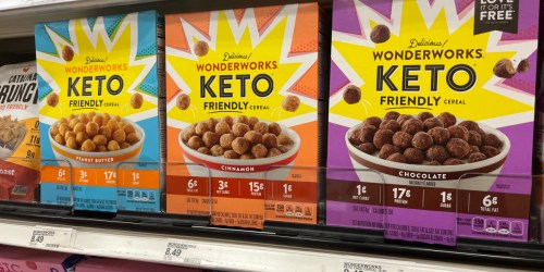 Wonderworks Keto Friendly Cereal ONLY $1.69 After Cash Back at Target (Reg. $8.50)