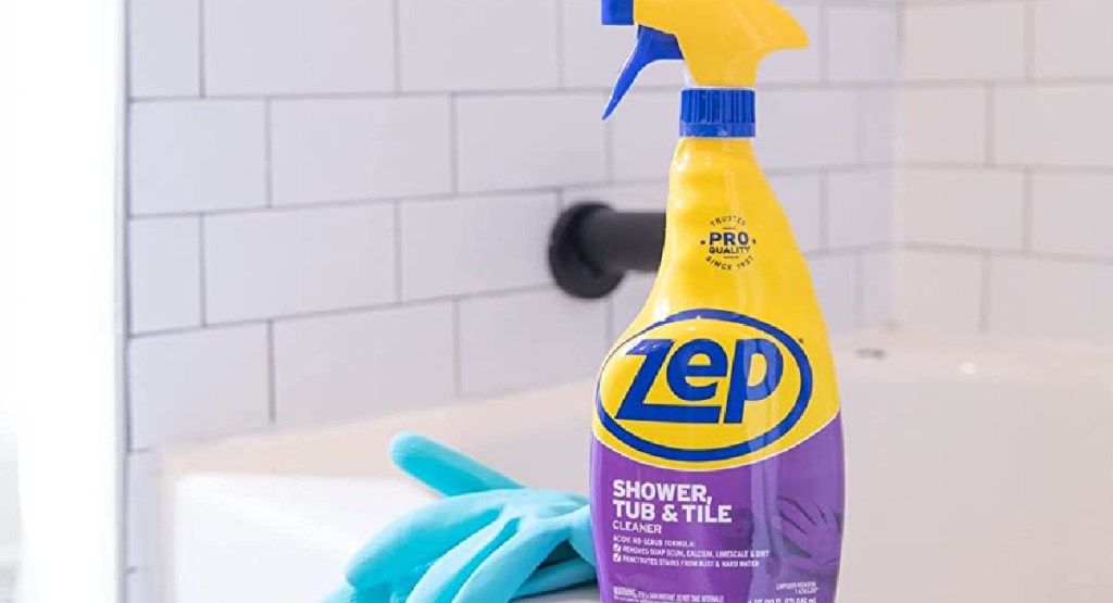 Zep Shower, Tub & Tile Cleaner 32oz Bottle Just 2.47 Shipped on