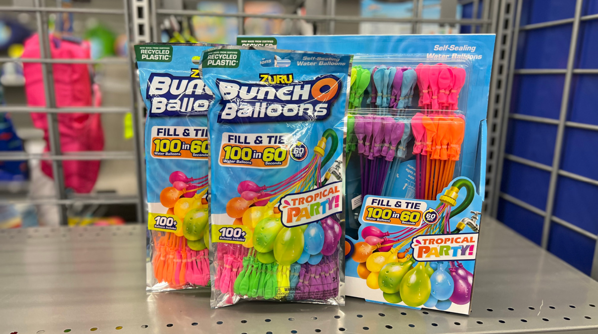 Bunch O Balloons 100-Count Pack Only $8 on Amazon + More