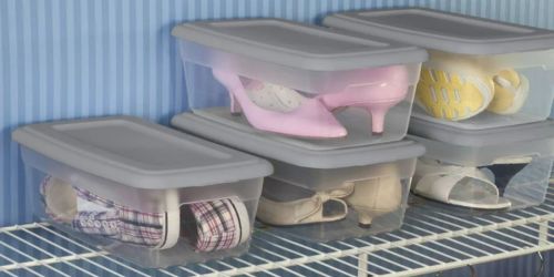 Sterilite Stackable Storage Box 10-Pack Only $11.48 on Walmart.com (Just $1.15 Each)