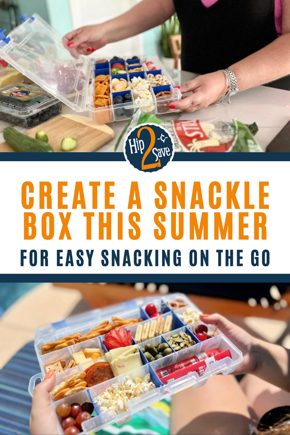 Create a Snackle Box This Summer for Easy Snacking on the go!