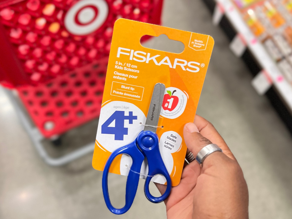 Kids Fiskars Scissors Blunt Tip in woman's hand at Target