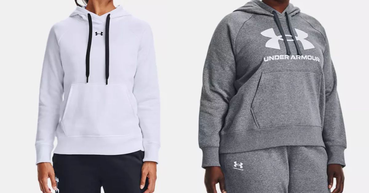 Under Armour Women's and Women's Plus Fleece Hoodies