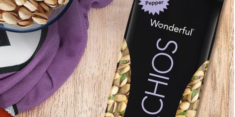 Wonderful Pistachios Salt & Pepper 7oz Bag Only $2.88 Shipped on Amazon