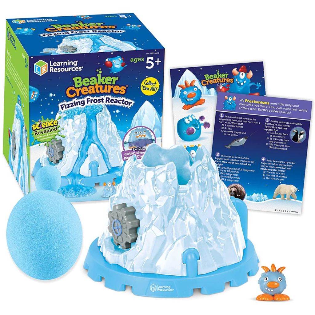 Learning Resources Beaker Creatures Fizzing Frost Reactor Volcano Science Kit