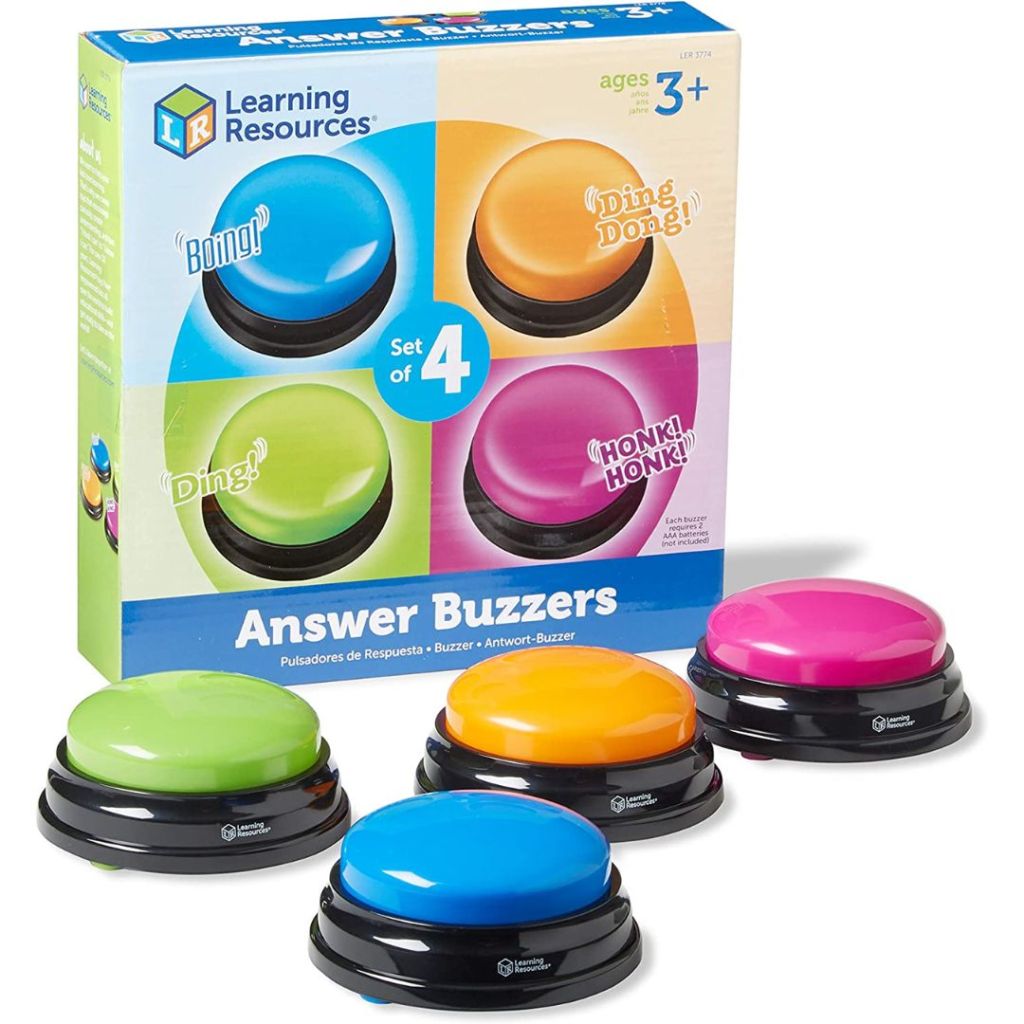 Learning Resources Answer Buzzers - Set of 4