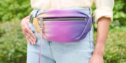 Leather Convertible Belt Bag Only $55.48 Shipped on QVC.com (Reg. $128) | Six Color Choices!