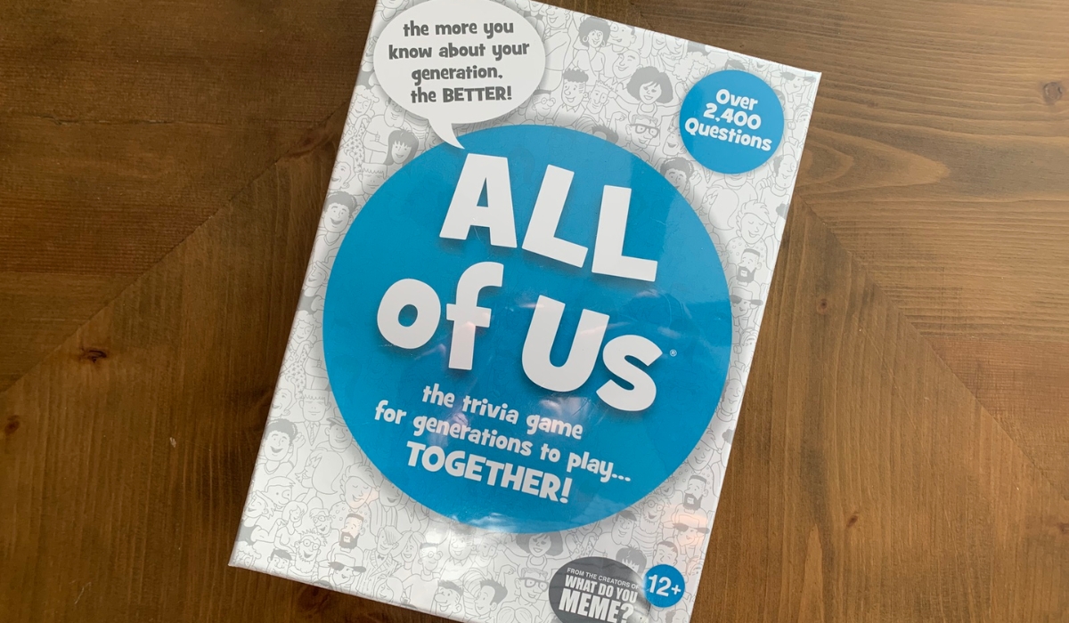 all of us trivia game box
