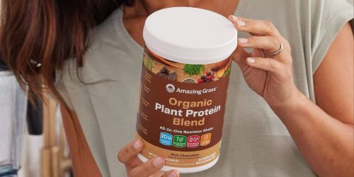 Amazing Grass Organic Nutrition Shake Only $7.80 on Amazon (Regularly $23)
