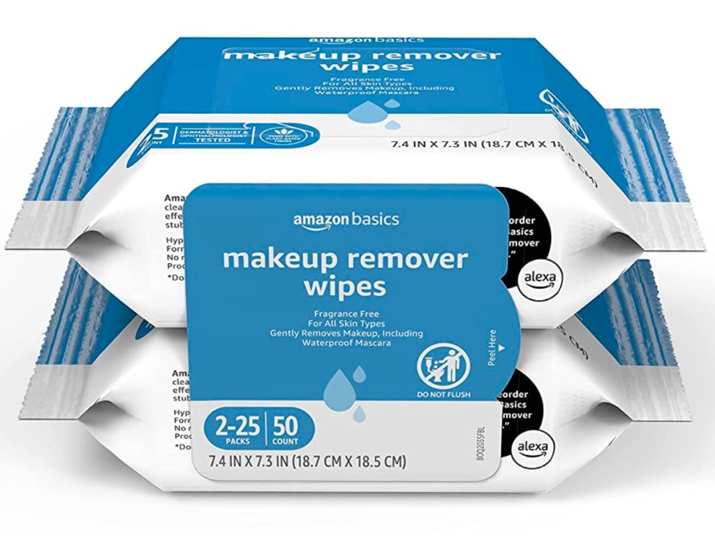 amazon basics makeup remover wipes