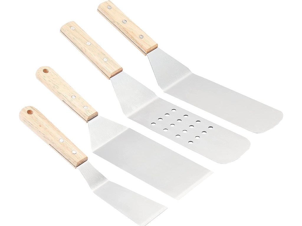 amazon basics griddle spatula 4-piece set