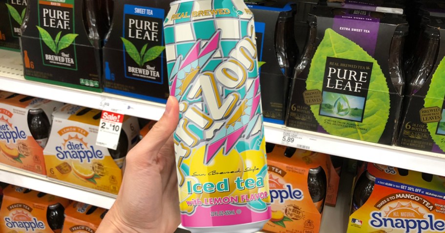 Arizona Iced Tea 24-Pack Just $18 Shipped on Amazon (Only 75¢ Each!)