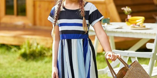 50% Off Girls Maxi Dresses w/ Pockets on Amazon | Prices from $11.49!