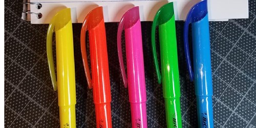 BIC Highlighters 12-Pack Only $3 Shipped on Amazon (Regularly $7)