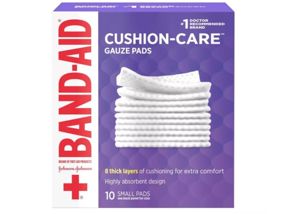 Band Aid Cushion Care 10-Pack