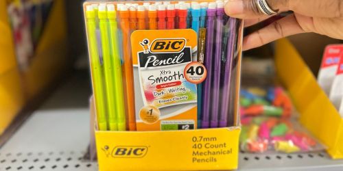 BIC Mechanical Pencils 40-Count Just $6.48 Shipped on Amazon (Only 16¢ Each)