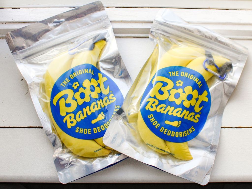 two packs of Boot Bananas