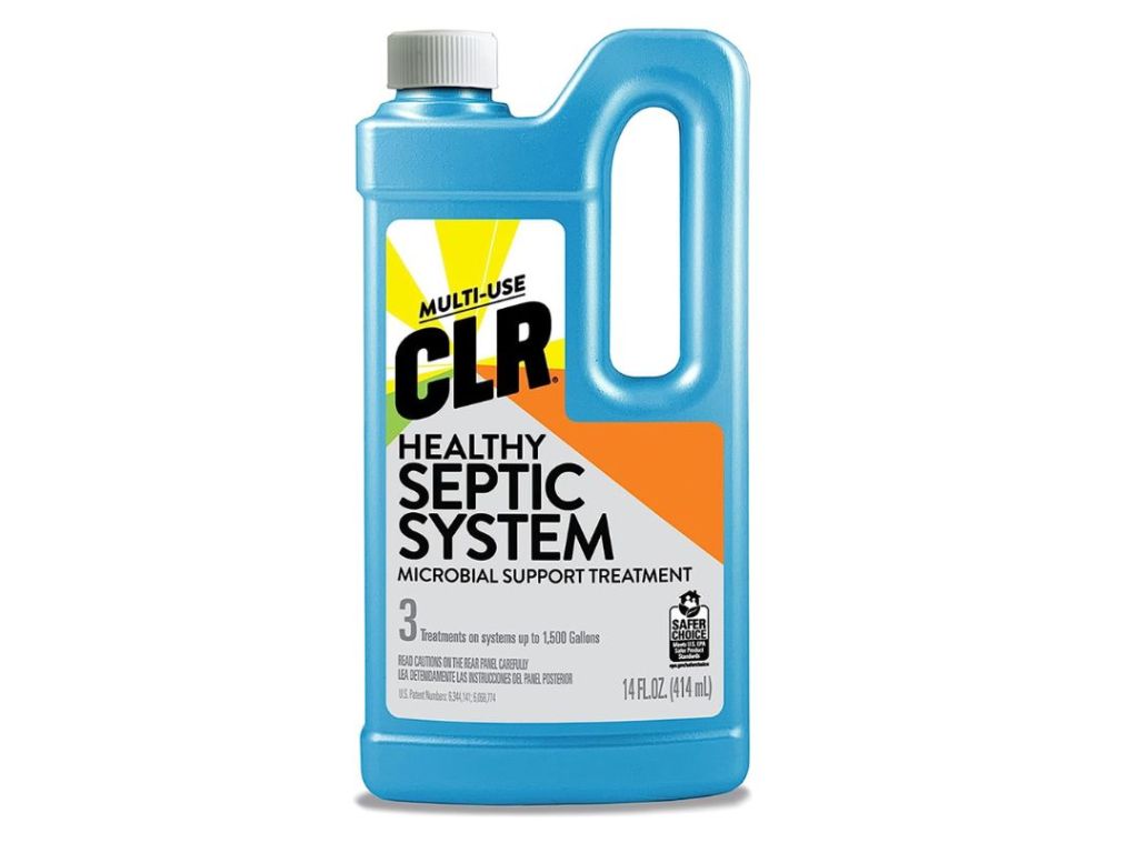 CLR Healthy Septic System Treatment, Microbial Support Bottle