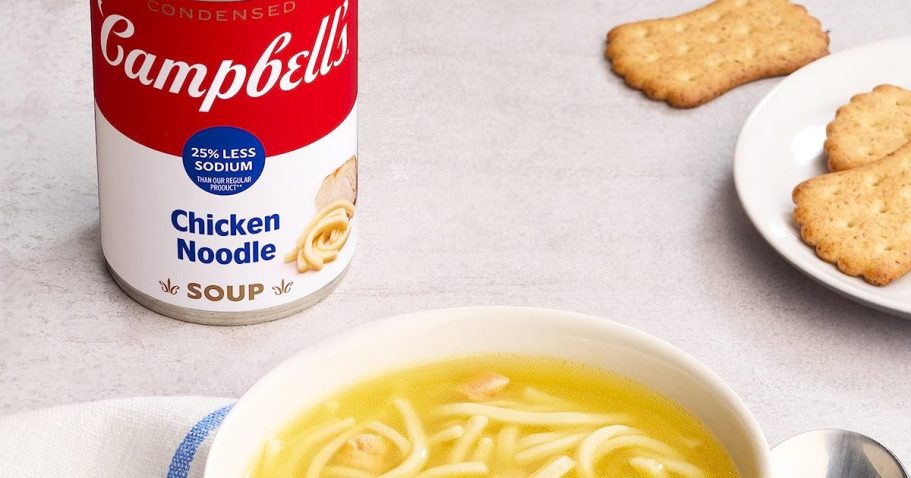Campbell’s Chicken Noodle Soup 12-Pack Only $11.34 Shipped on Amazon (Reg. $14)