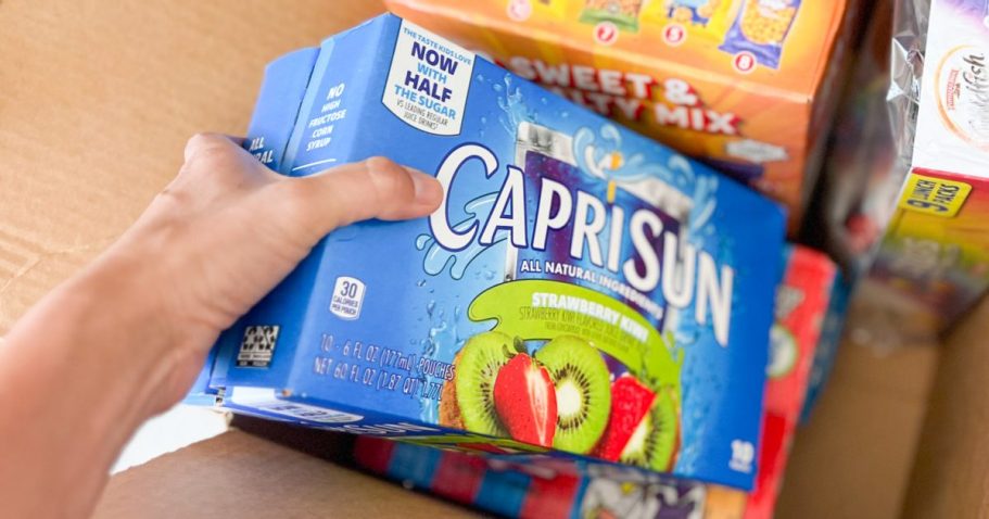 Capri Sun Juice Pouches 10-Count Box Only $2.35 Shipped on Amazon