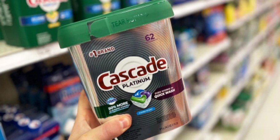 $15 Amazon Credit w/ Household Purchase | 60% Savings on Tide, Cascade, & Downy!