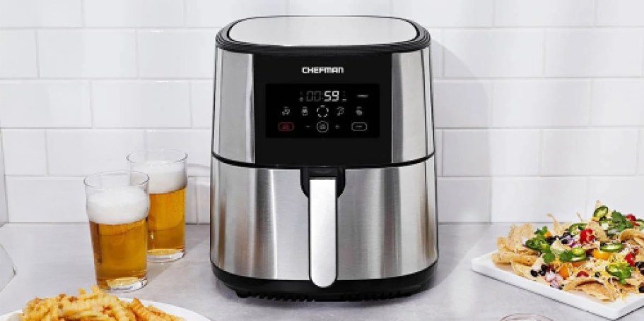 Get 50% Off Chefman Turbofry 8-Qt Air Fryer on Walmart.com – Just $50 Shipped!