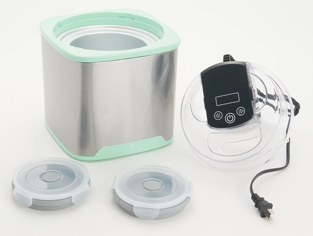 Cooks Essential Ice Cream Maker with accessories from QVC