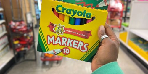 Crayola Markers 12-Pack Only $12 on Amazon – Just $1 Per Pack!
