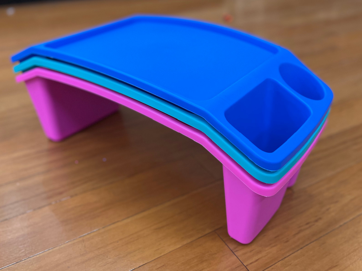 Kids Safety Travel Tray Waterproof Car Seat Play Tray Baby Drawing Board Snack Table Tablet, 1 - View #5