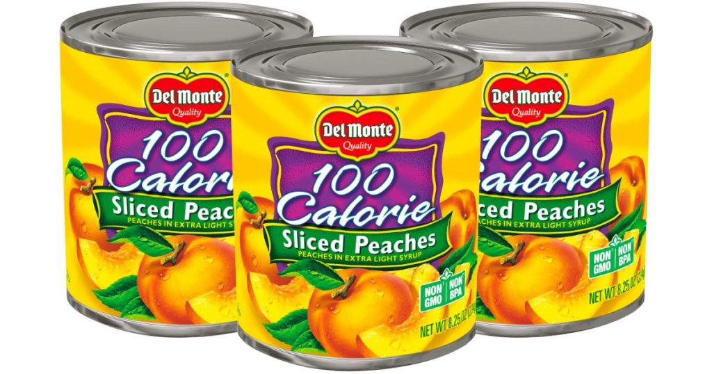 Del Monte Canned Sliced Peaches in Extra-Light Syrup